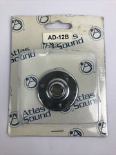 Atlas Sound AD-12B Male Flange Stand Accessories and Parts NIB - LOOK