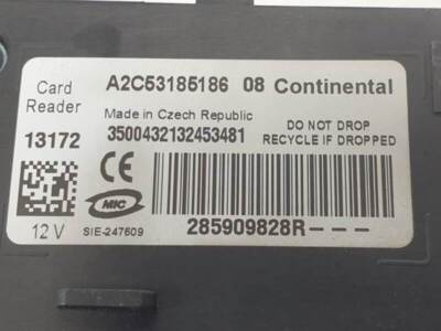 285909828R A2C53185186 diebstahlsicherung RENAULT LAGUNA GRANDTOUR III 1041488