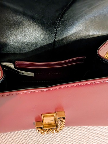New Marc Jacobs The St Marc Mini Top Handle Handbag Cherry 2P3HSC004H01 - Picture 7 of 7