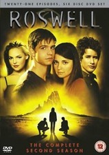 ROSWELL COMPLETE SERIES 2 DVD 2nd Second Season Two Original UK Release R2 New