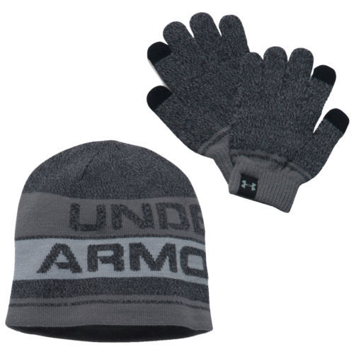 under armour hat and gloves
