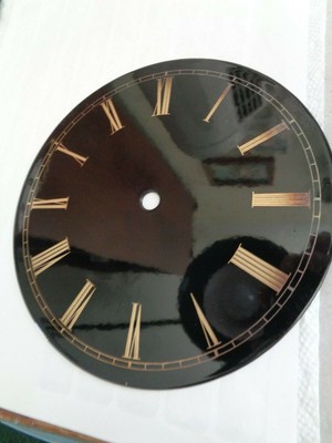 Vintage Porcelain Vienna Regulator Clock Biedermeier One Piece Clock Dial D2 Ebay