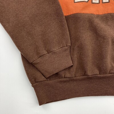 Vintage Cleveland Browns Nutmeg Mills Crewneck Color Block