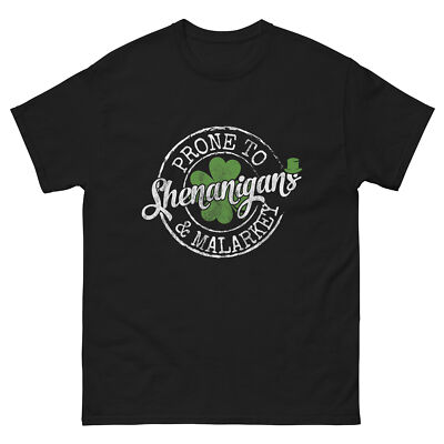 Lucky Family Clothes Saint Paddy's Day Apparel Prone To Shenanigans 