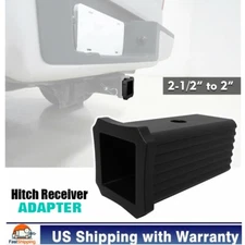 2-1/2" to 2" Trailer Hitch Receiver Adapter Reducer Sleeve Convertor US