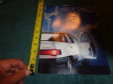 1989 MERCURY SABLE SALES BROCHURE / CATALOG / ORIGINAL FOMOCO ITEM!!