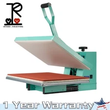 16" X 24"Manual Heat Press Machine DIY T-shirt Sublimation with Slide-out Base
