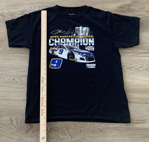 Chase Elliott 2020 NASCAR Cup Series Champion Youth Large Graphic Tee Hendrick - Picture 4 of 7