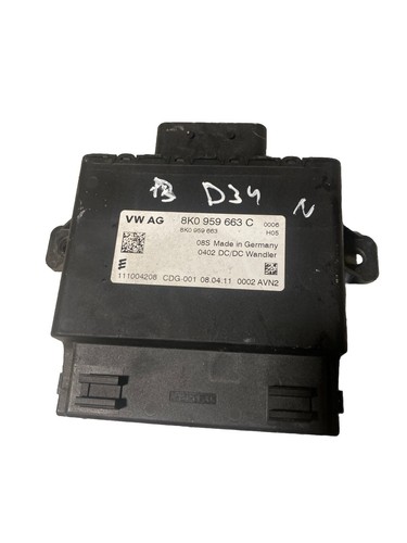 AUDI A6 SPANNUNGSSTABILISATOR STEUERGERÄT STEUERGERÄT 8K0959663 C7 4G 2012 D34. N