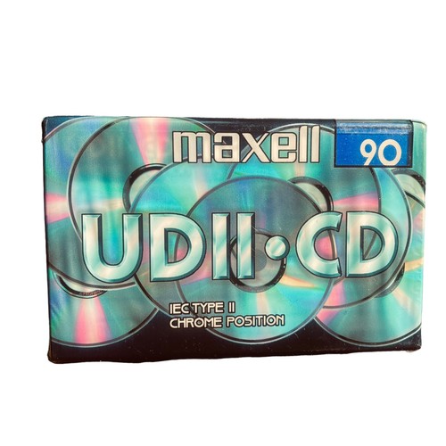 Maxell UDII CD 90 Mins IEC Type II/Chrome Position Sealed Cassette Tape - Picture 19 of 24
