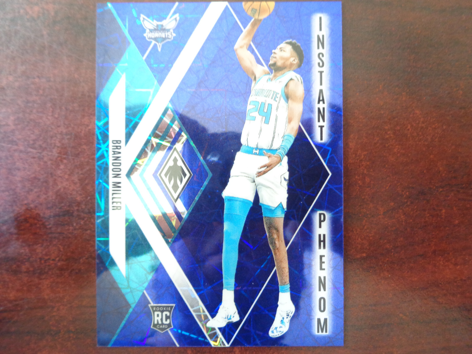 2023-24 Phoenix Brandon Miller #'ed 218/275 BLUE Velocity Instant Phenom RC