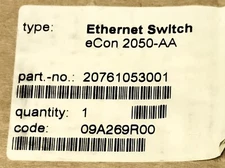 HARTING Ethernet Switch eCon 2050 AA 20761053001 5 Port