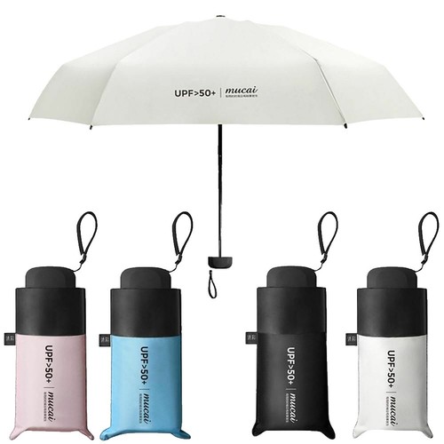 Mini Umbrella Anti-UV Pocket Rain Women Windproof Durable