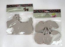 2 Mary Engelbreit Chipboard Die Cut Scrapbook Albums Book Cherries Scottie Dog