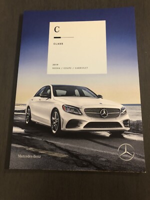 2019 MERCEDES-BENZ C CLASS 60-page Original Sales Brochure | eBay