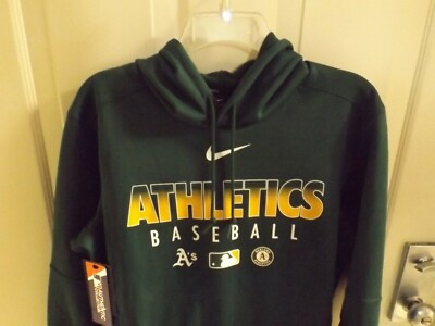 Nike Oakland A's Athletics Baseball Hooded Sweatshirt Hoodie Green