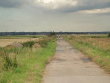 Photo 6x4 Lane onto Butterwick Common East Butterwick  c2007
