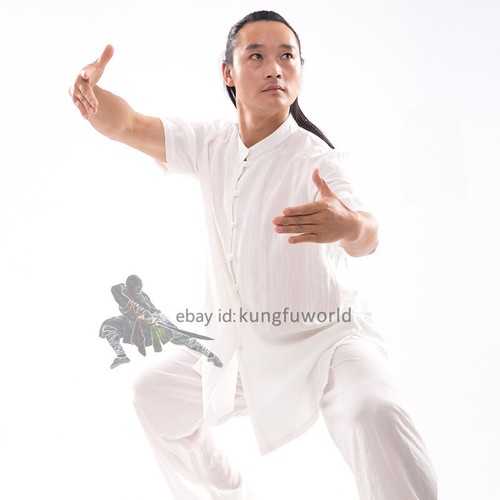 Tuta 25 colori Wudang taoista Tai Chi uniforme kung fu arti marziali piccoli bottoni - Foto 13 di 19