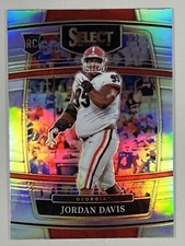 2022 Panini Select Draft Picks - Silver Prizm Jordan Davis #80 Rookie