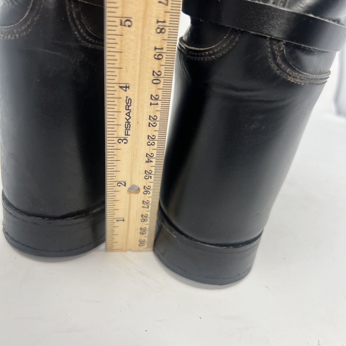 VTG Bottes Equitation IMPERIAL MARLBOROUGH cuir noir 40FR 6