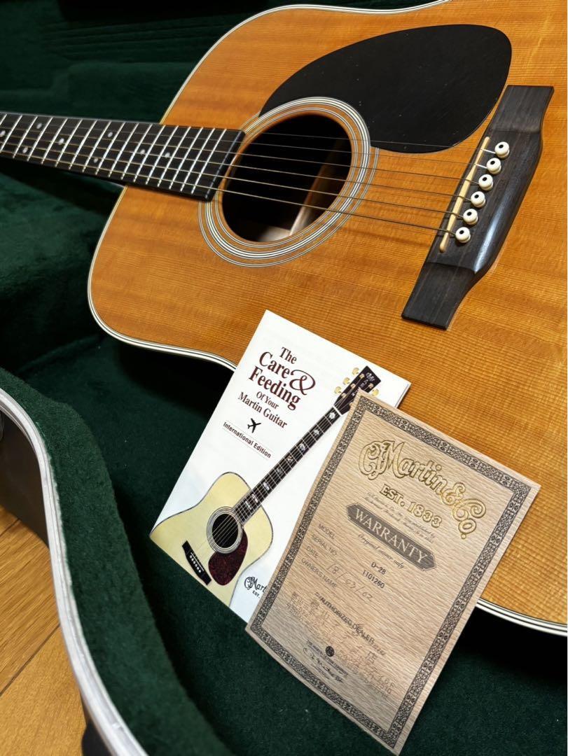 Martin D-28 Standard/ Acoustic Guitar w/ Original HC made in Martin D-28 Standard/ Acoustic Guitar w/ Original HC made in