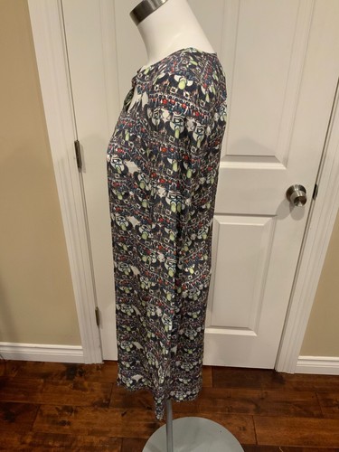 Issa London White Silk Egyptian Scarab Print Long Sleeve Mini Dress, Size 6 - Picture 4 of 7