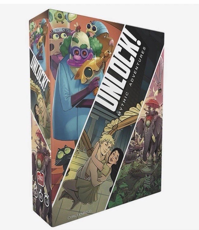 UNLOCK! Mythic Adventures Board Game - New Sealed