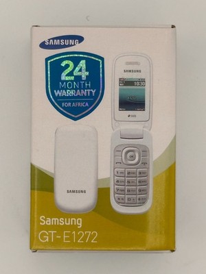 Samsung GT-E1272 Phone Dual Sim Folding Flip E1272 Phone Multi-colour ORIGINAL