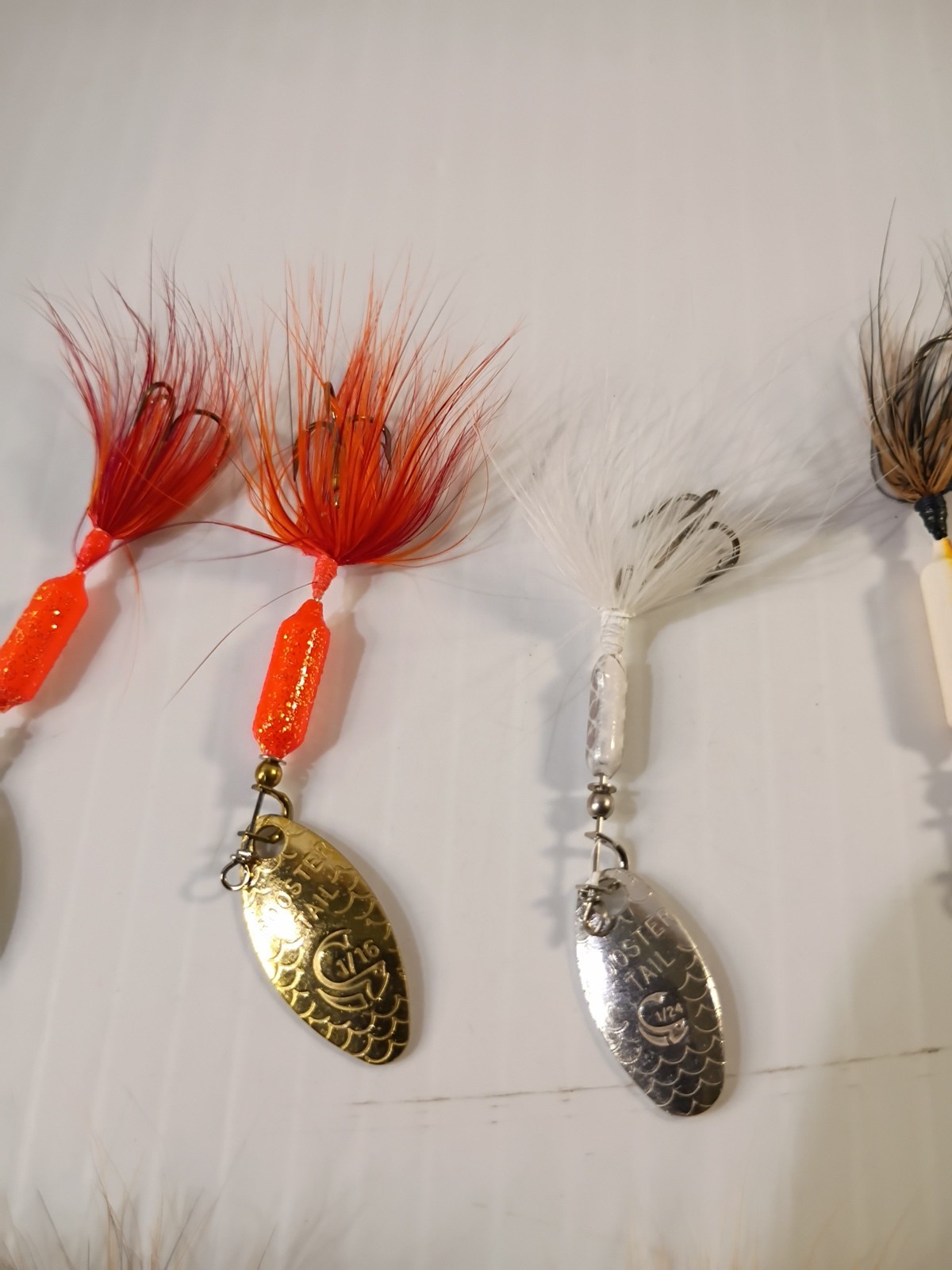 Rooster Tail Fishing Lures Spinners Multiple Color Mix Size Lot Of 12 Pre-owned  - Image 21