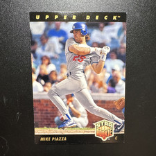 Upper Deck 1993 Mike Piazza Los Angeles Dodgers #2 Star Rookie Rookie Card. rookie card picture