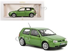 1998 VOLKSWAGEN GOLF GTI GREEN 1/18 DIECAST MODEL CAR BY NOREV 188571