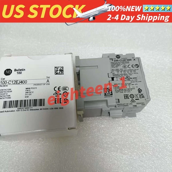 Brand NEW Allen-Bradley 100-C12EJ400 Contactor Free Shipping - thumbnail 5