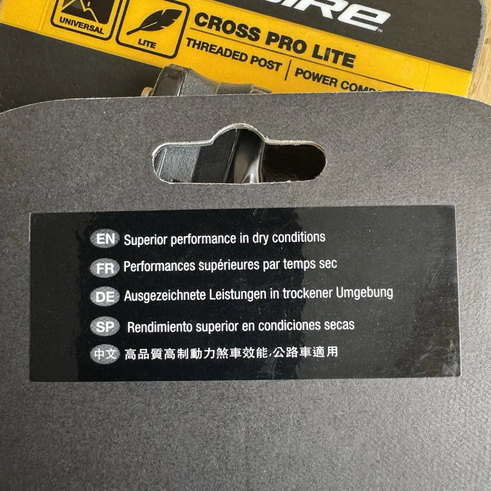 1 Set Jagwire Cross Pro Lite Cantilever Brake Pads Threaded Post SRAM Compatible - Image 2 of 2