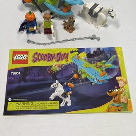 LEGO Scooby-Doo: Mystery Plane Adventures (75901) COMPLETE Manual & Mini Figures
