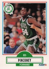 1990-91 Fleer #15 Ed Pinckney