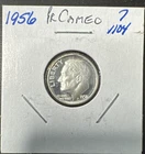 1956 Proof Cameo Roosevelt Silver Dime
