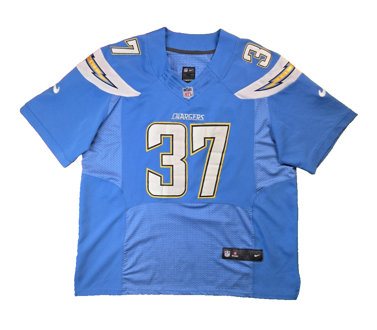 Nike On Field Los Angeles Chargers #37 Jahleel Addae Football Jersey ...