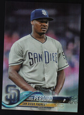 2018 Topps Rainbow Foil  #186 - Luis Perdomo - San Diego Padres   18-1748