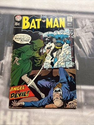 Batman 216 DC 1st Mention  Alfred's Last Name Pennyworth Silver Age 1969 B16SL
