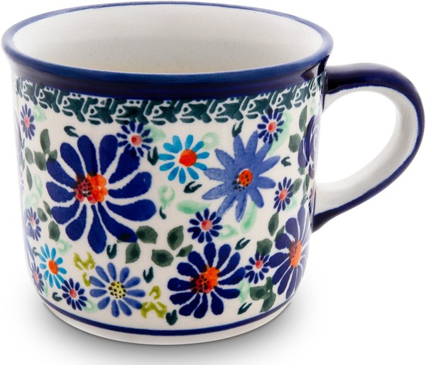 Bunzlauer Keramik 400Ml Kaffeepott Teebecher Tasse Becher Ø10,2 Cm Dekor DU126-image