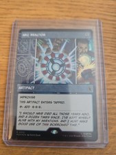 Magic The Gathering Marvel Arc Reactor #0310 MSH Foil Rare Artifact MTG