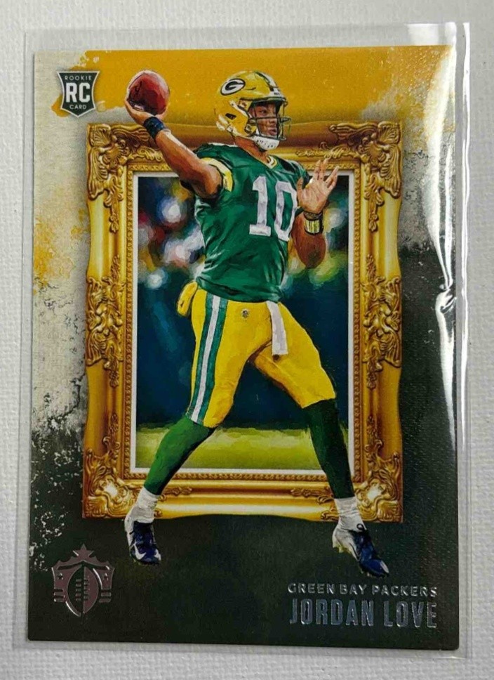 2020 Panini Chronicles Jordan Love #GK-4 Gridiron Kings RC Packers