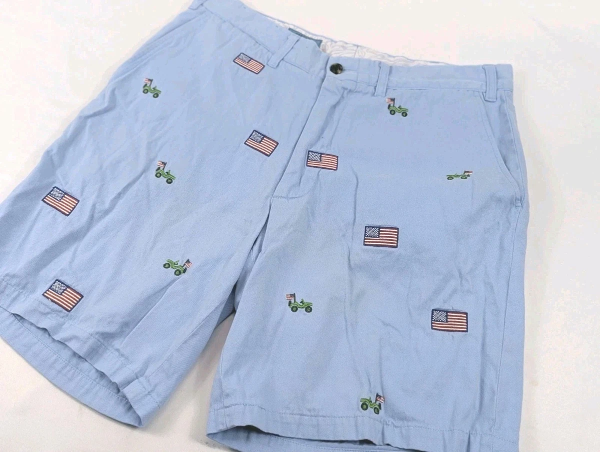 Short Cisco Castaway Nantucket Island – Homme – Taille 40 – Vert – Coton – Cochons Volants – NEUF Avec étiquettes