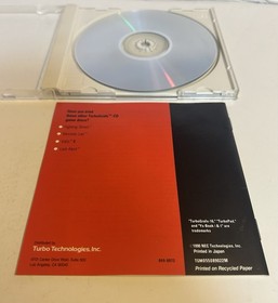 Ys Book I & II 1 2 Turbo Grafx CD - Turbografx (Turbo Duo) w/ Manual