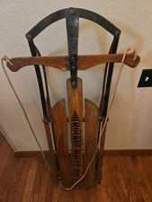 Vintage Rocket Racer Snow Sled