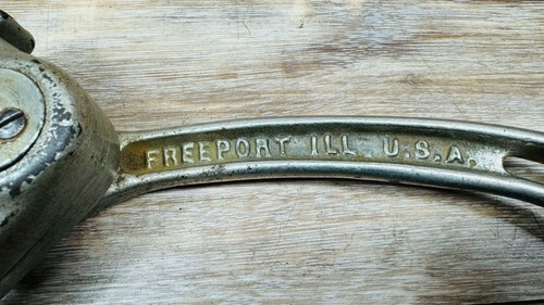 Vintage Arcade 9576 Klemme Gusseisen Nussknacker Freeport Ill USA - Bild 9 von 14