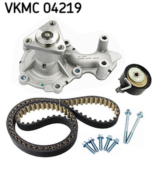 SKF Wasserpumpe + Zahnriemensatz Vkmc 04219 FüR Ford Fiesta 6 CB1 CCN MAX JK Van-image