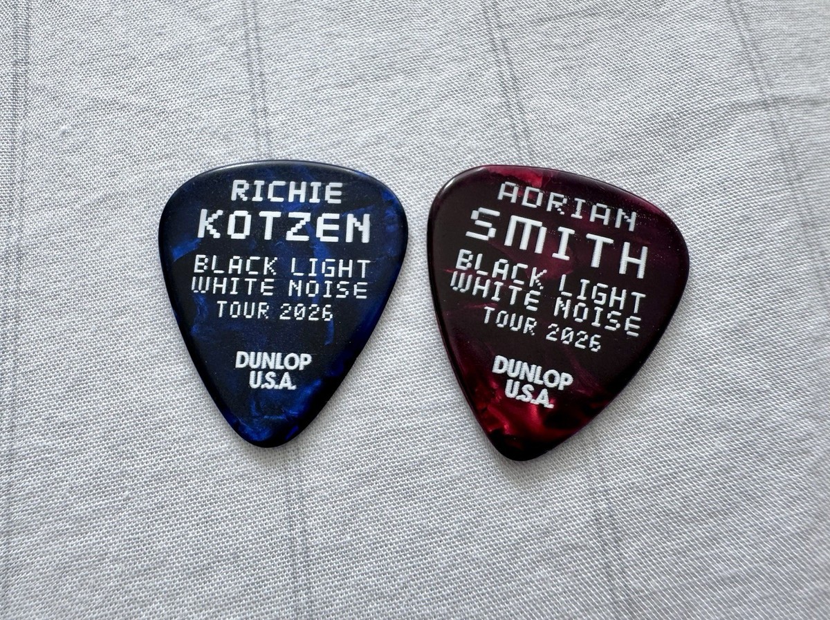 Iron Maiden Guitar Pick Smith Kotzen | eBay