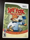 Spy Fox: Dry Cereal Nintendo Wii CIB Complete in Box Tested