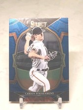 2023 Panini Select-  Carson Whisenhunt (RC) #33 GIANTS 